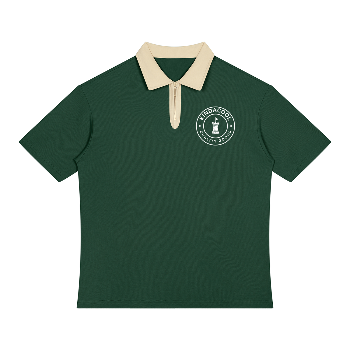 Castle Quarter-Zip Polo Shirt
