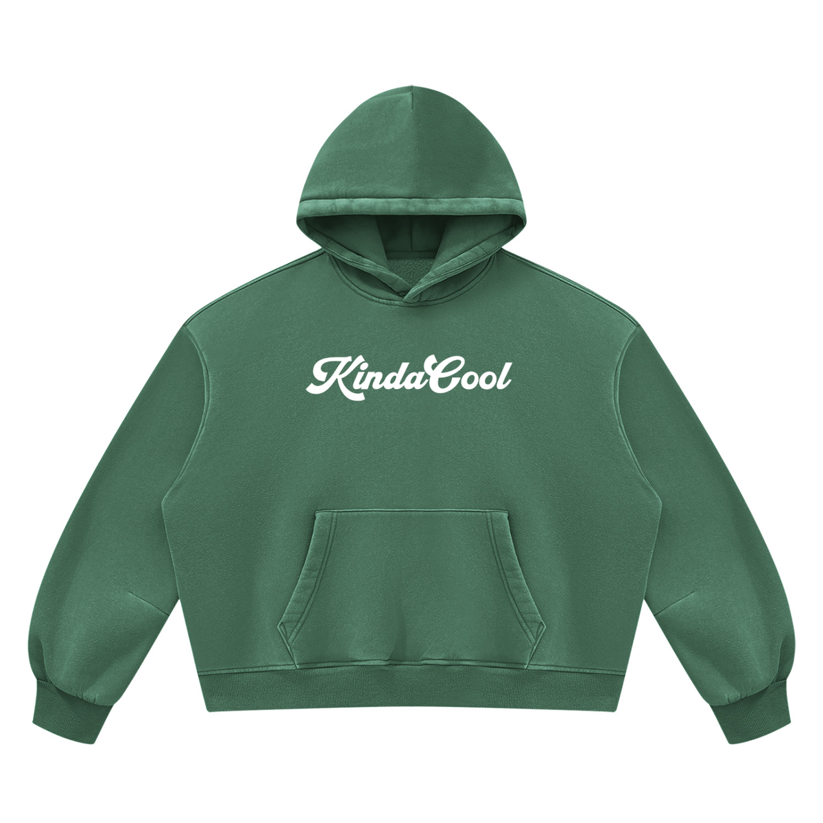 Classic Vintage Wash Boxy Fleece Hoodie