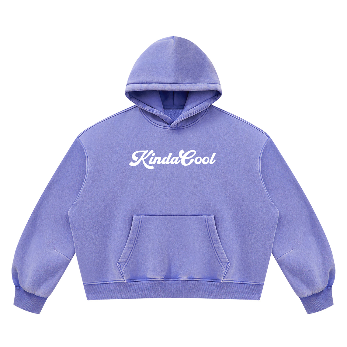 Classic Vintage Wash Boxy Fleece Hoodie