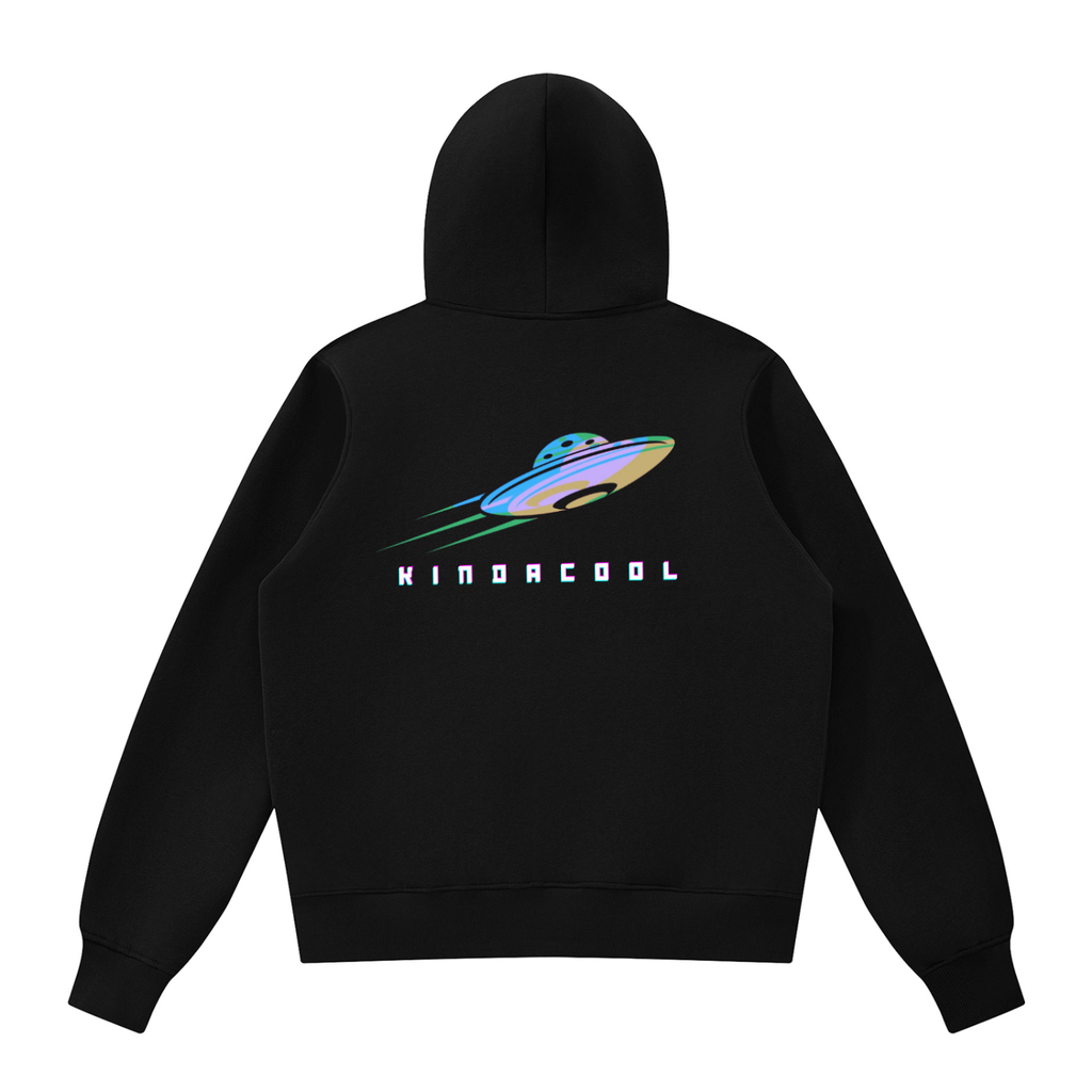 Spaceship Fleece Full Zip Hoodie