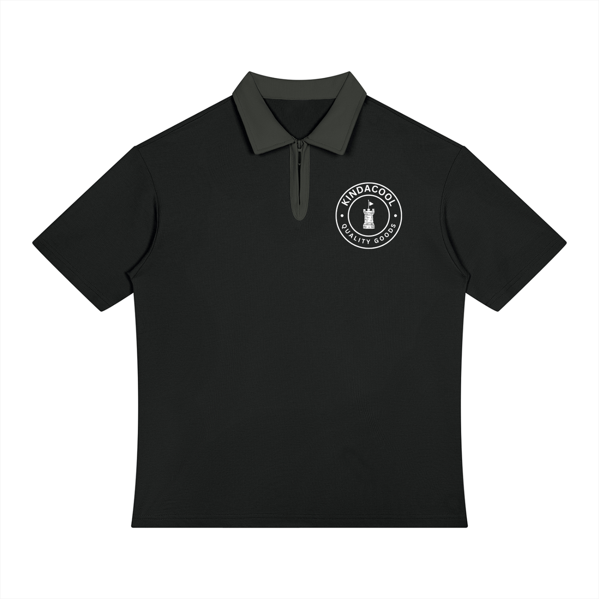 Castle Quarter-Zip Polo Shirt
