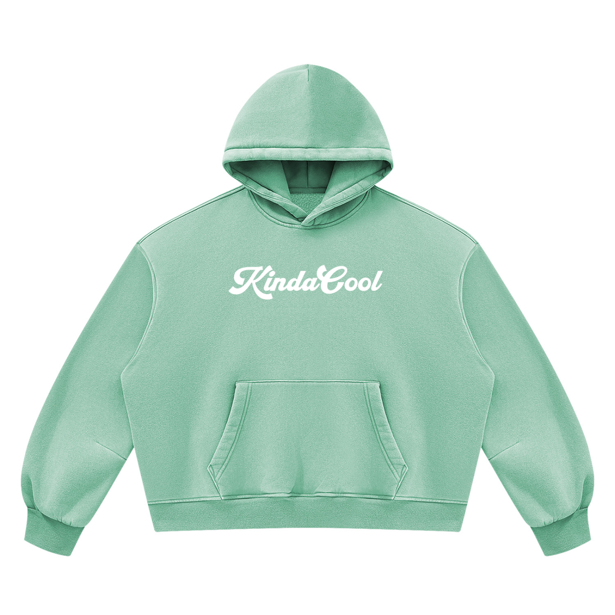 Classic Vintage Wash Boxy Fleece Hoodie