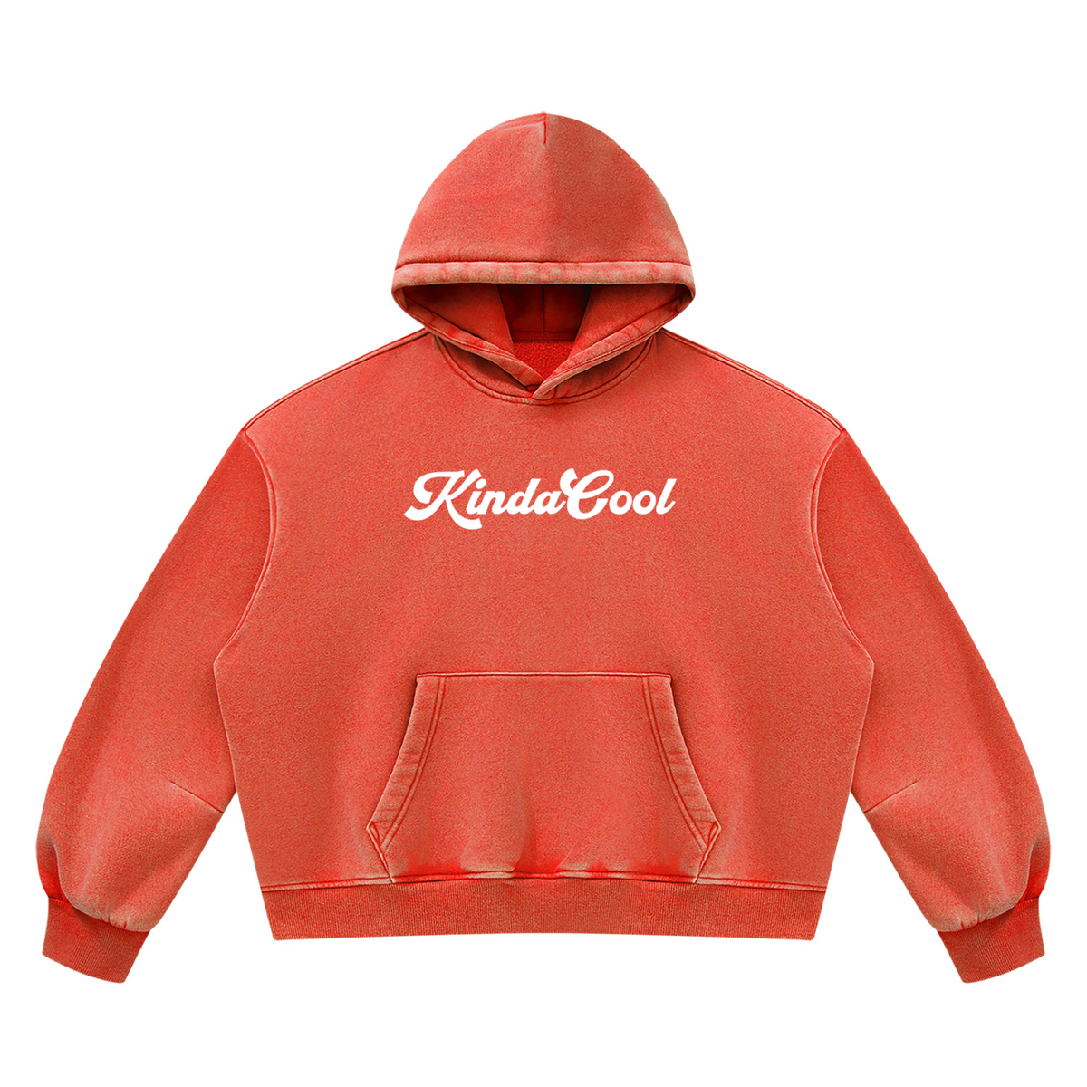 Classic Vintage Wash Boxy Fleece Hoodie