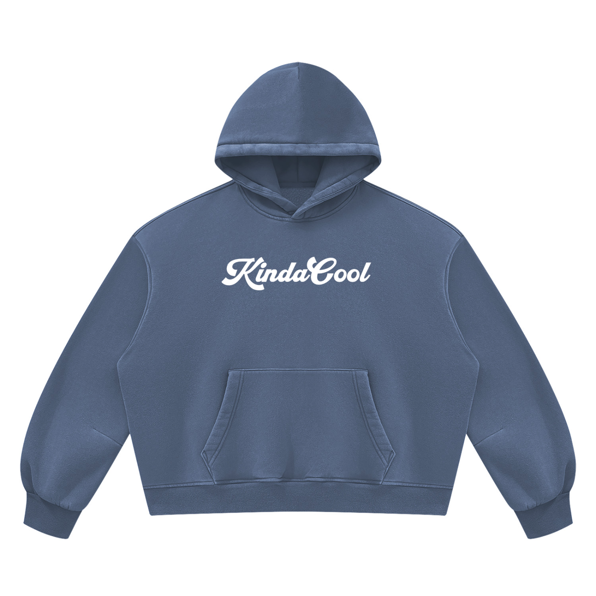Classic Vintage Wash Boxy Fleece Hoodie