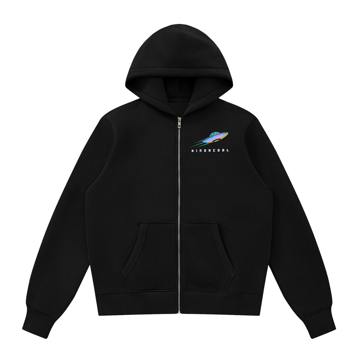 Spaceship Fleece Full Zip Hoodie