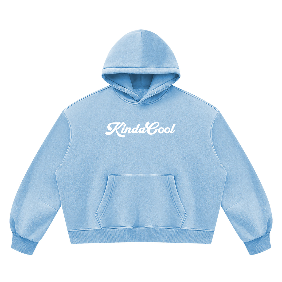 Classic Vintage Wash Boxy Fleece Hoodie