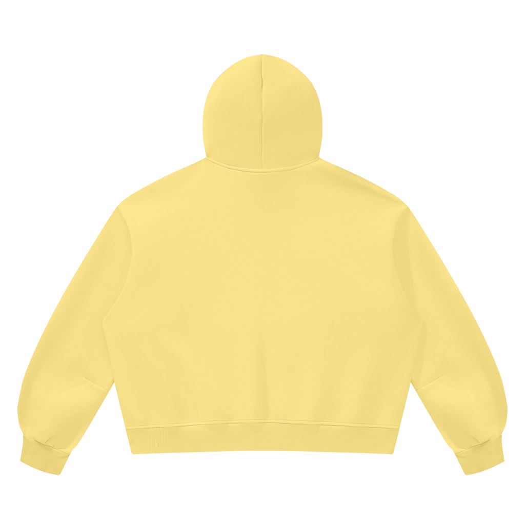 Classic Vintage Wash Boxy Fleece Hoodie