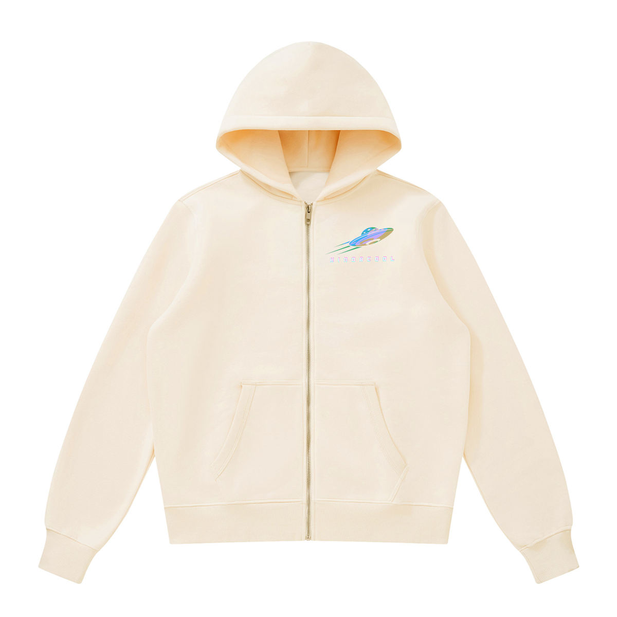 Spaceship Fleece Full Zip Hoodie