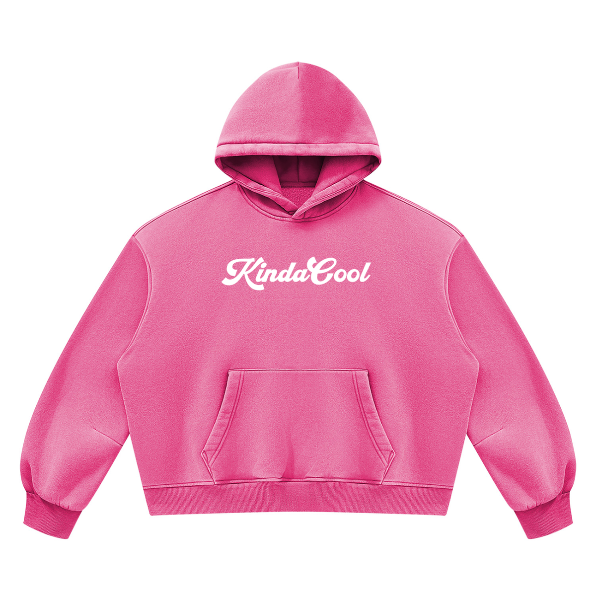 Classic Vintage Wash Boxy Fleece Hoodie
