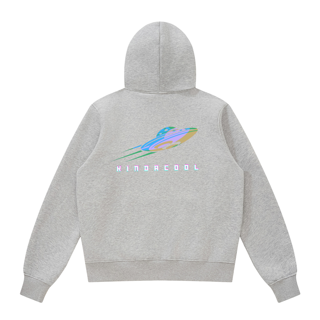 Spaceship Fleece Full Zip Hoodie