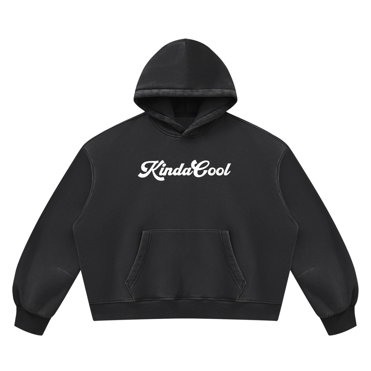 Classic Vintage Wash Boxy Fleece Hoodie